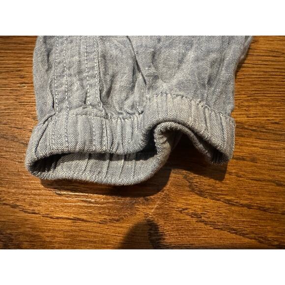 Athleta Women’s Cabo 100% Linen Jogger Pants – Blue – Size 14 Effortless Style - Picture 6 of 10